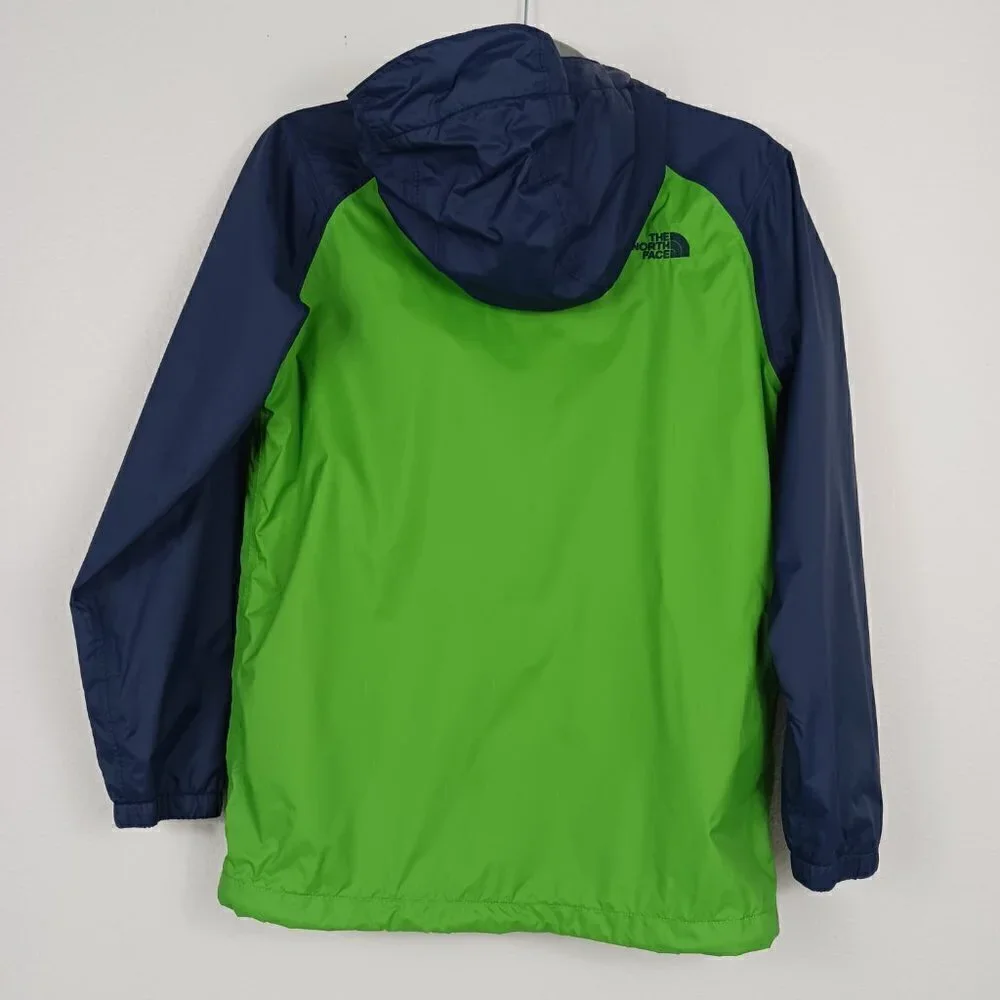THE NORTH FACE hydrenaline Windbreaker jacket boys size L 14/16 green full zip